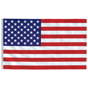 vidaXL det amerikanske flag 90x150 cm