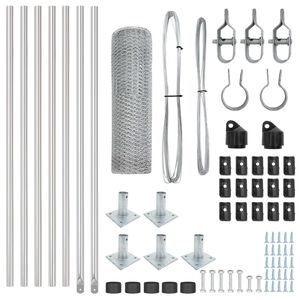 vidaXL Hegnsp&aelig;l S&oslash;lv