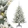 vidaXL Kunstigt pr&aelig;-dekoreret juletr&aelig; med kugles&aelig;t Gr&oslash;n 120 cm