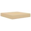 vidaXL Udend&oslash;rs Sofa Pude Beige 60 x 60 x 8 cm Polyester
