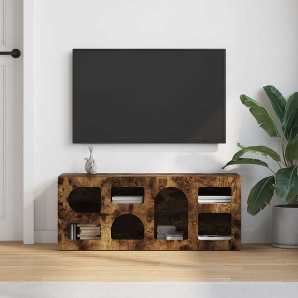 vidaXL TV-skab R&oslash;get eg 100 x 35 x 40 cm Konstrueret tr&aelig;