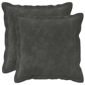 vidaXL Pudebetr&aelig;k 2 pcs HOUTEN Antracit 30 x 30 cm Mikrofiber Fleece