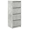 vidaXL sk&aelig;nk 37,5x35x99 cm konstrueret tr&aelig; betongr&aring;