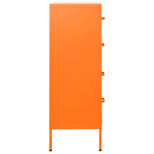 vidaXL kommode 80x35x101,5 cm Orange