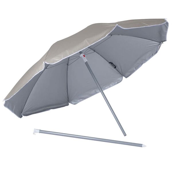 Bo-Camp parasol Beach 160 cm sandfarvet