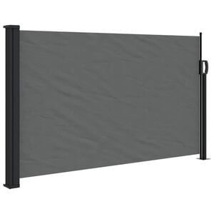 vidaXL udtr&aelig;kkelig sidemarkise antracit 120x500 cm