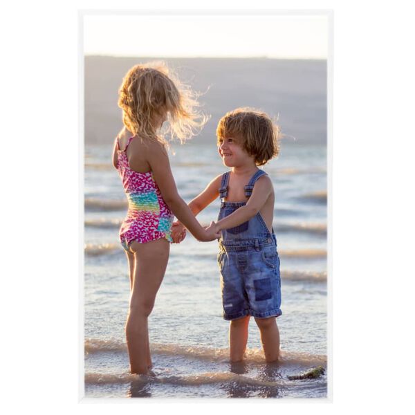 vidaXL billedrammer 3 stk. til bord 13x18 cm MDF hvid