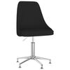 vidaXL drejelig kontorstol stof sort