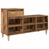 vidaXL Sko skab Gammelt tr&aelig; 102 x 36 x 60 cm Konstrueret tr&aelig;