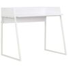vidaXL skrivebord 90x60x88 cm hvid