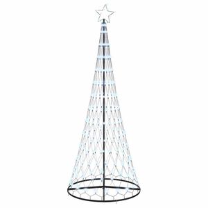 vidaXL LED juletr&aelig; Kold hvid 250 cm Metal