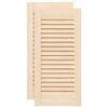 vidaXL skabsl&aring;ger 2 stk. 61,5x29,5 cm lameldesign massivt fyrretr&aelig;