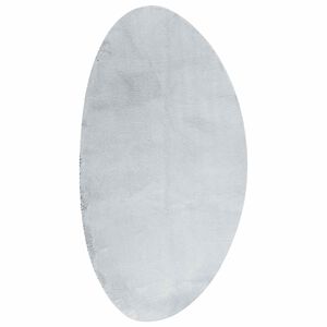 vidaXL T&aelig;ppe HUARTE Gr&aring; 100 x 200 cm Polyester