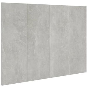 vidaXL sengeg&aelig;rde 120x1,5x80 cm konstrueret tr&aelig; betongr&aring;