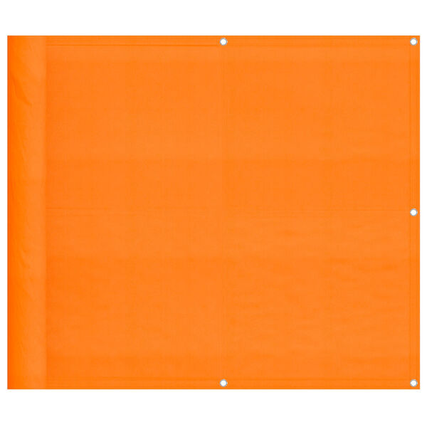 vidaXL altanafsk&aelig;rmning 90x700 cm 100 % polyester orange