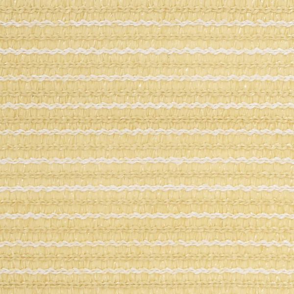 vidaXL altanafsk&aelig;rmning 75x300 cm HDPE beige