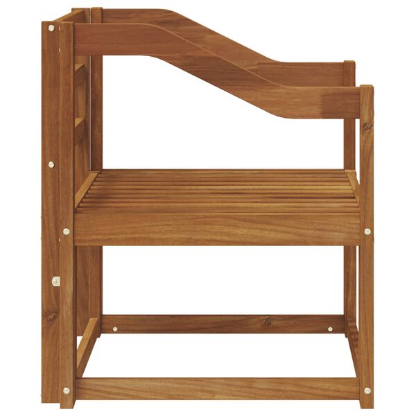 vidaXL Udend&oslash;rs sofa Massivt Akacietr&aelig; Naturfarvet