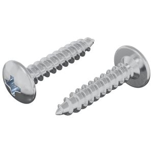 vidaXL Selvborende skrue 2 stk. Zinkbelagt 4 x 20 mm St&aring;l