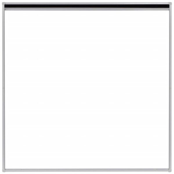 vidaXL plisseret insektnet til vinduer aluminium 120 x 120 cm