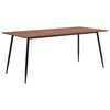vidaXL spisebord 180 x 90 x 75 cm MDF brun