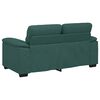 vidaXL 2-personers sofa 120 cm stof m&oslash;rkegr&oslash;n