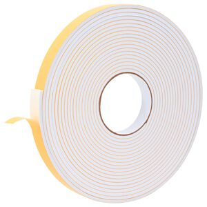 vidaXL Selvkl&aelig;bende skum tape 10 stk. Hvid 20mm x 10m CR Skum