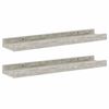 vidaXL v&aelig;ghylder 2 stk. 40x9x3 cm betongr&aring;