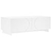 vidaXL Sofabord Hvid 102 x 50,5 x 35 cm Konstrueret tr&aelig;