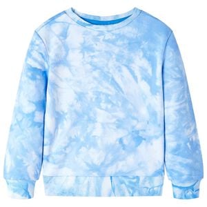 vidaXL Sweatshirt til b&oslash;rn str. 92 lysebl&aring;