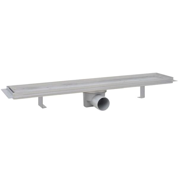 vidaXL line&aelig;re bruseafl&oslash;b 2 stk. 630 x 140 mm rustfrit st&aring;l