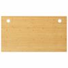 vidaXL bordplade til skrivebord 100x60x4 cm bambus