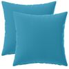 vidaXL Pudebetr&aelig;k 2 pcs HEERLEN Lysebl&aring; 40 x 40 cm Polyester