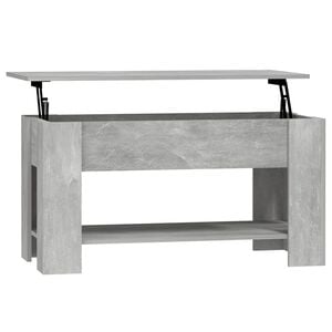 vidaXL sofabord 101x49x52 cm konstrueret tr&aelig; betongr&aring;