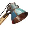 vidaXL industriel bordlampe 23x18x95 cm E27 rund flerfarvet