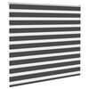 vidaXL zebragardin sort 165x150 cm stofbredde 160,9 cm polyester