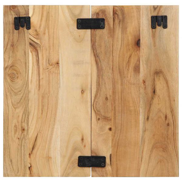 vidaXL sengebord 50x27x50 cm massivt akacietræ