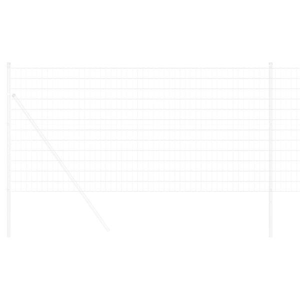 vidaXL Euro Hejn Sølv 1.4 x 10 m Varmegalvaniseret jern