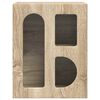 vidaXL Sengebord Sonoma eg 40 x 35 x 50 cm Konstrueret tr&aelig;