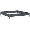 vidaXL h&oslash;jbed 100x100x18,5 cm st&aring;l antracitgr&aring;