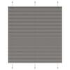 vidaXL Pliss&eacute;gardin Antracit 115x100 cm Stofbredde 114,4 cm Polyester