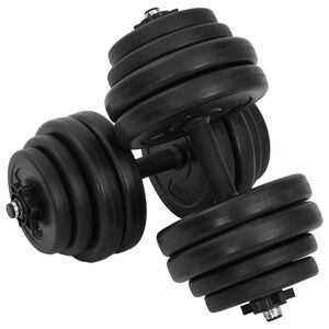 vidaXL h&aring;ndv&aelig;gte 2 x15 kg