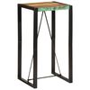 vidaXL barbord 60x55x110 cm massivt genbrugstr&aelig;