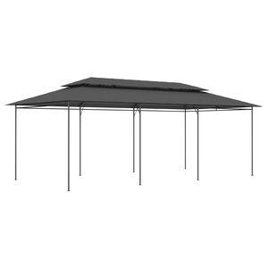 vidaXL havepavillon 600x298x270 cm antracitgr&aring;