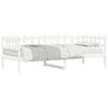 vidaXL daybed uden madras 90x200 cm massivt fyrretr&aelig; hvid