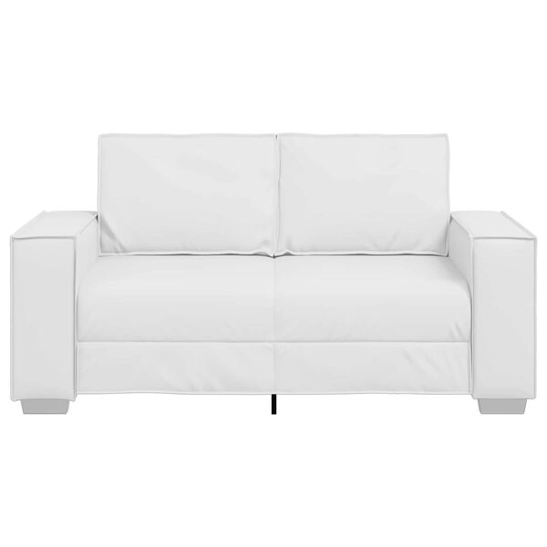 vidaXL Sofa Hvid 160 x 80 x 84 cm Stof