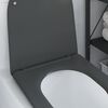 vidaXL Toilet s&aelig;de Antracit 44 x 36,4 x 3,4 cm Duroplast