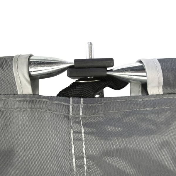 Bo-Camp læsejl med vindue Dennis 500x140 cm grå