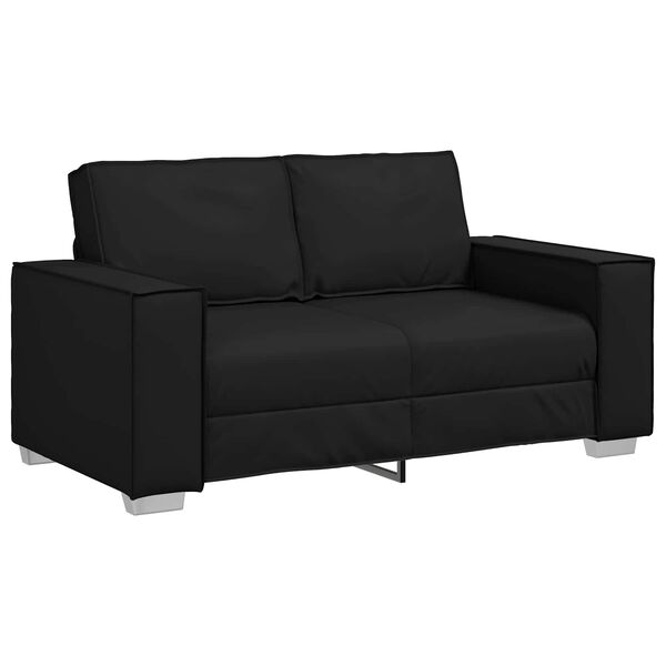 vidaXL Sofa 120cm Sort Stof