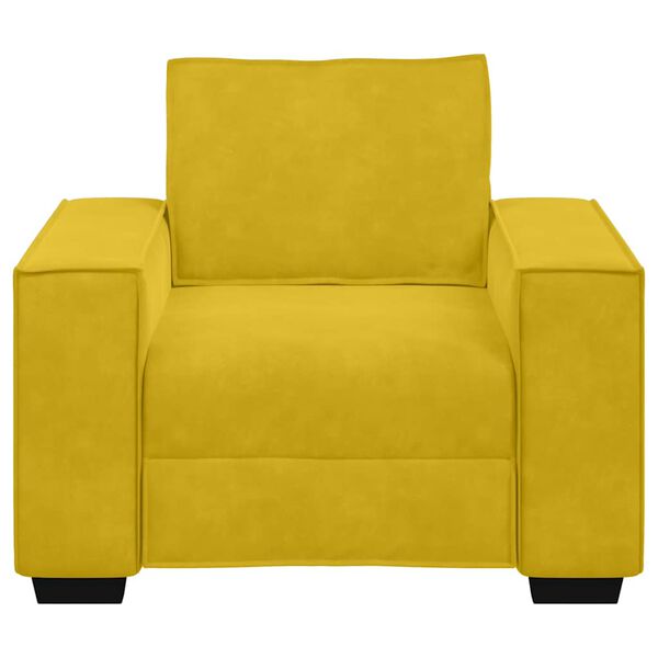 vidaXL sofastol 100x78x84 cm fl&oslash;jl gul
