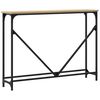 vidaXL konsolbord 102x22,5x75 cm konstrueret træ sonoma-eg
